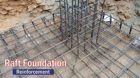 Raft Foundation Design | Steel Reinforcement For Raft Foundation - YouTube