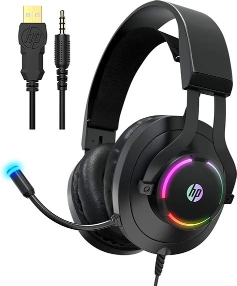 Amazon.com: HP Gaming Headset with Microphone Wired Over Ear Gaming ...