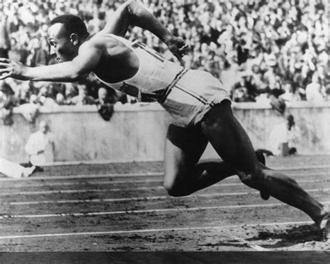 Jesse Owens Historical Performance At The Olympics, Berlin Photograph ...