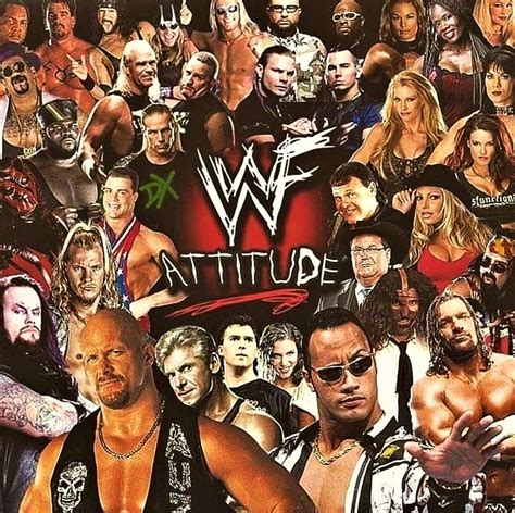 Wwf Attitude Era Digital Art by Michael Stout