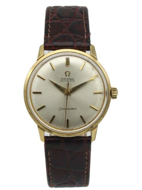 Omega Seamaster Vintage Watch 35mm Gold Plated 165.001 - Luxury Watches ...