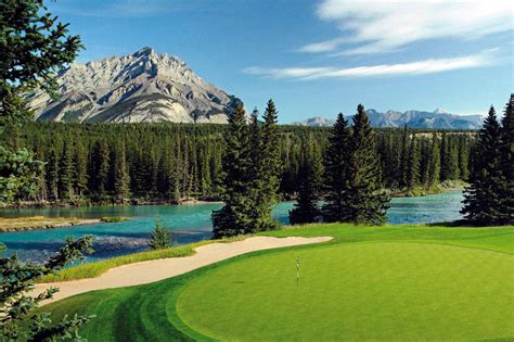 Golfing in the Canadian Rockies