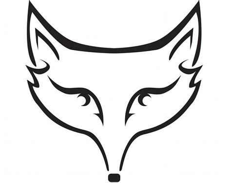 Fox Outline Drawing | Free download on ClipArtMag