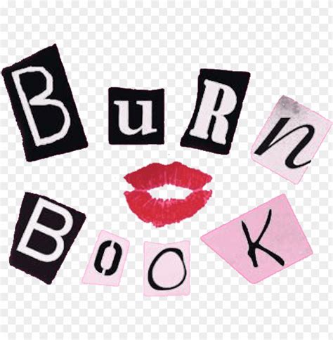 Free download | HD PNG burn book mean girls burn book scarf PNG ...