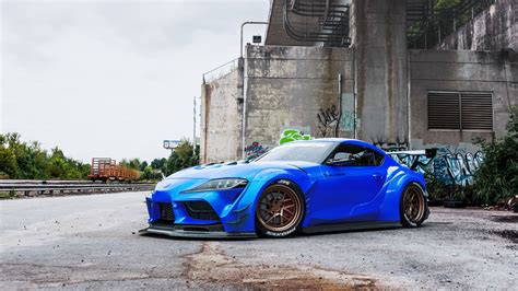 Toyota Supra Mk5 Blue