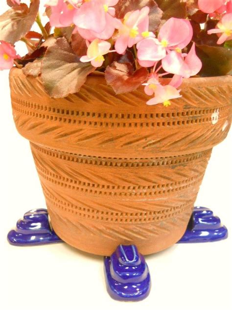 Ceramic Pot Feet set of 4 Handmade Ceramic - Etsy