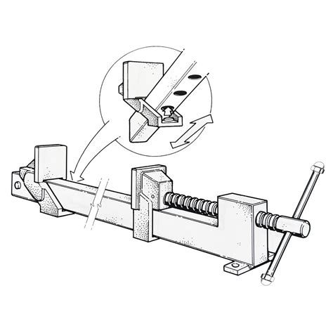 Heavy Duty Professional ToughClamp Sash Clamp by Toughcut