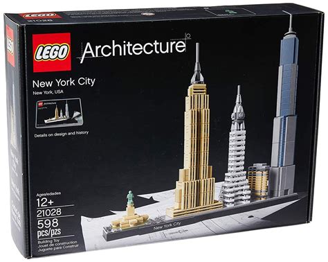 LEGO Architecture New York City 21028, Skyline Collection, Building ...