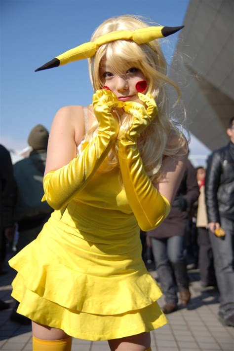 Pikachu cosplay | Pikachu costume, Funny dress, Cosplay outfits