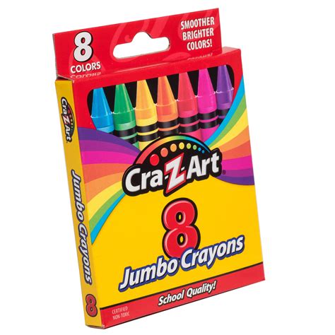 Cra-Z-Art Jumbo Crayons, 8 Count – Deal – BrickSeek