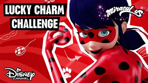 Miraculous Ladybug | Lucky Charm Challenge - Play Along! | Disney ...