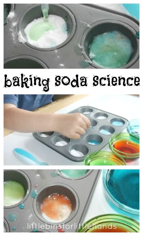 Baking soda science activity for preschool science – Artofit