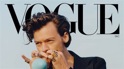 Harry Styles on Dressing Up, Making Music, and Living in the Moment | Vogue