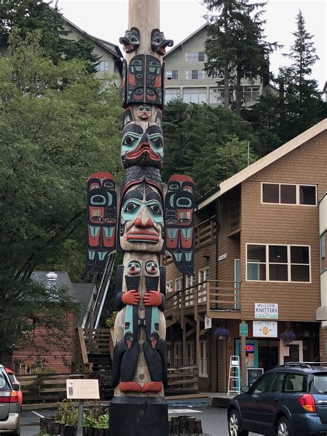 A common sight in Ketchikan Ketchikan, Totem, Alaska, Common