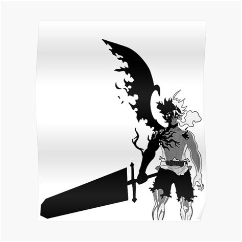 "Asta Demon form" Poster for Sale by Habibian | Redbubble