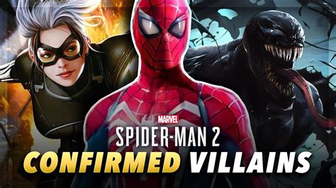 All Confirmed Villains In Marvel’s Spider-Man 2! - YouTube