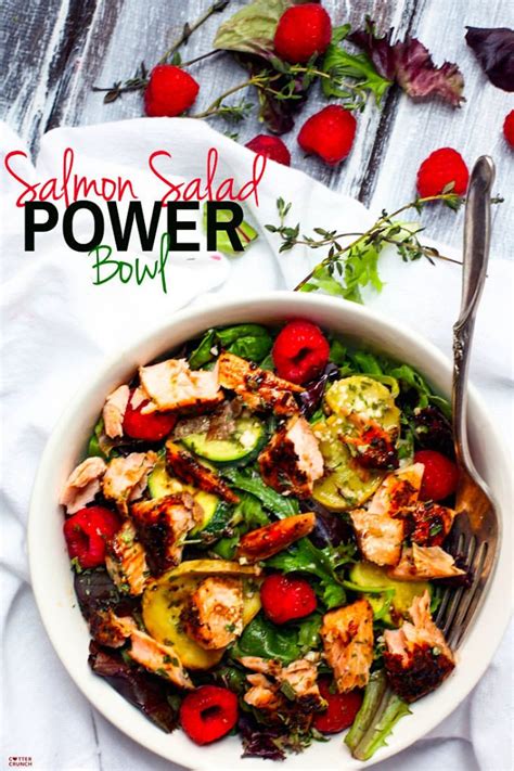 Salmon Salad Power Veggie Bowls