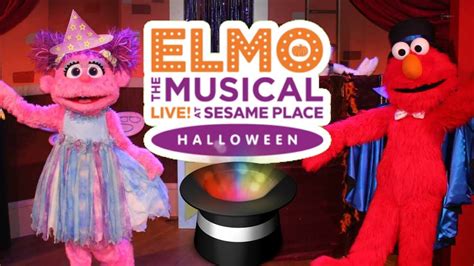 Sesame Place Elmo the Musical Halloween - YouTube