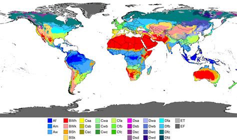 Climate zones - Met Office