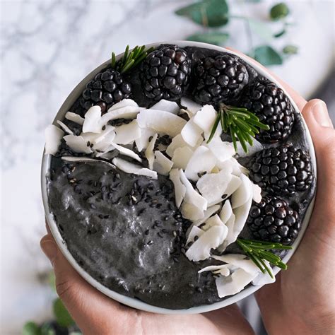 Black Sesame Smoothie Bowl | Tastemade