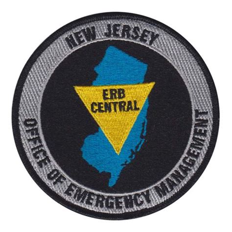 NJSP Office of Emergency Management Patch | New Jersey State Police Patches