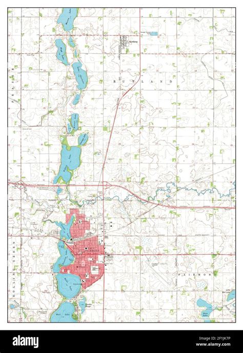 Fairmont, Minnesota, map 1967, 1:24000, United States of America by ...