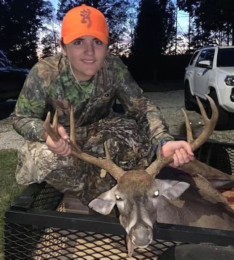 12-year-old takes down huge 8-point buck - Carolina Sportsman