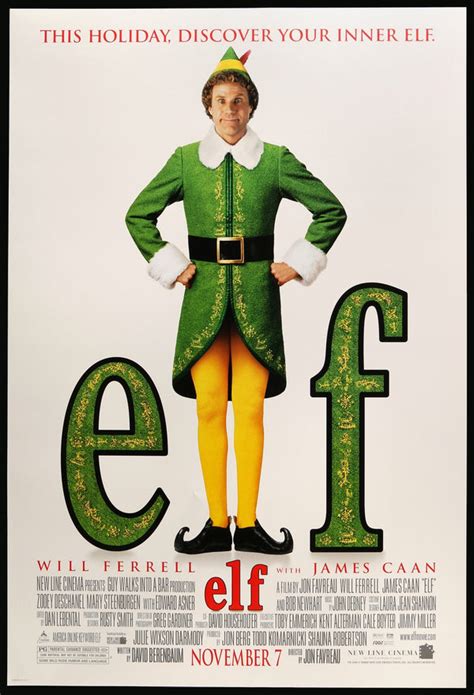 Elf (2003) Original One-Sheet Movie Poster - Original Film Art ...