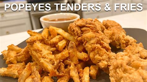 Popeyes Chicken Tenders Fries Pour Choices Kitchen, 56% OFF