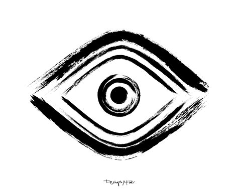 Evil Eye- Printable Poster - Art Print - Hand Drawn - Digital ...