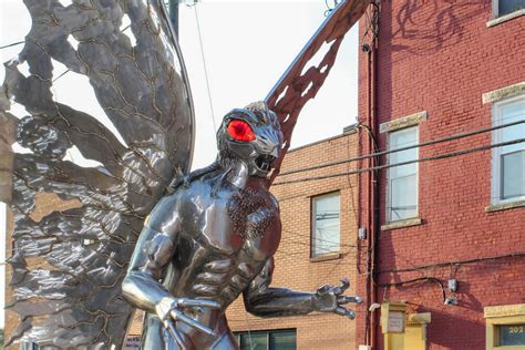 Mothman Statue and Legend in Point Pleasant, WV - Roadtrippers