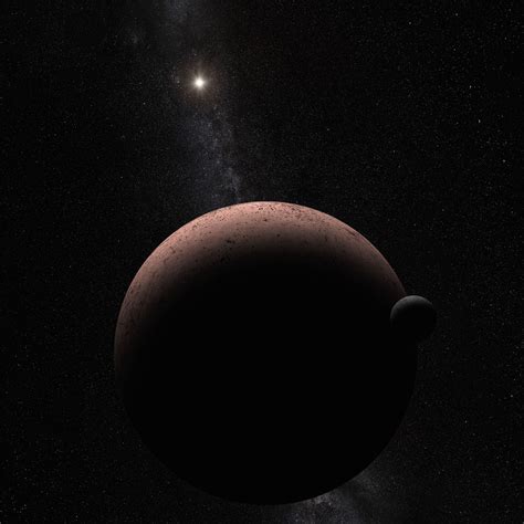 Astronomers Discover Moon Orbiting the Dwarf Planet Makemake