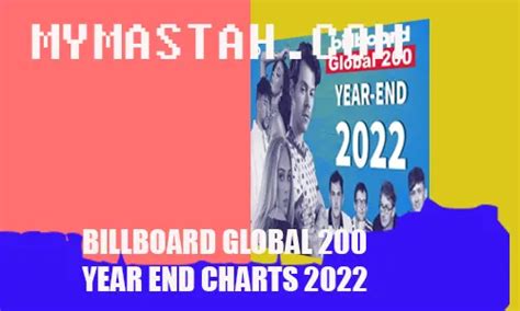 Billboard Global 200 Year End Charts 2022 - MyMastah