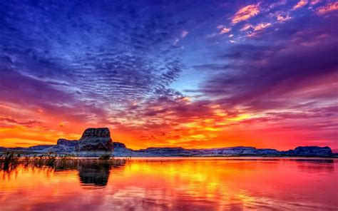 Lake Sunset Wallpapers - Top Free Lake Sunset Backgrounds - WallpaperAccess