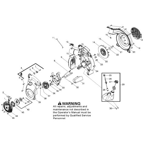 Housing Assembly For Husqvarna 125B Leaf Blowers | L&S Engineers