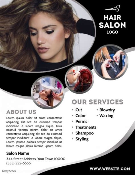 Hair Salon Ad | Beauty salon posters, Hair salon logos, Hair salon