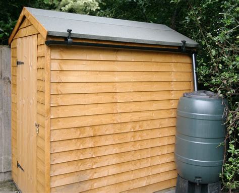 Hall's clip-on shed guttering kit | Rainwater harvesting, Shed, Garden shed