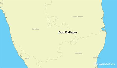 Where is Dod Ballapur, India? / Dod Ballapur, Karnataka Map ...