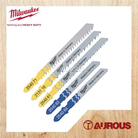 MILWAUKEE JIGSAW BLADES SET (5PCS) 4932-3458-25 - Aurous Hardware ...