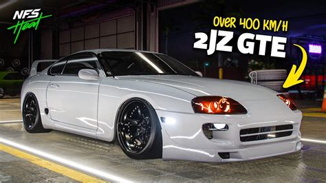 Need for Speed Heat - TOYOTA SUPRA Customization | Real Engine 2JZ GTE ...