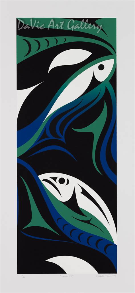 'Salish Sea' by Kelly Cannell - Northwest Coast | Native Canadian Arts