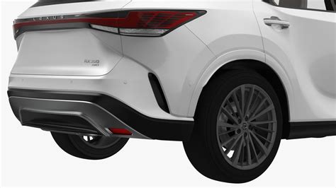 3D Lexus RX 350 2023 Luxury SUV White - TurboSquid 2040952