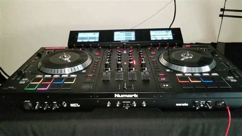 Numark NS7iii Serato DJ Testing for the first time!!! - YouTube