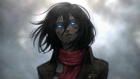 Mikasa (Attack on Titan) free live wallpaper - YouTube