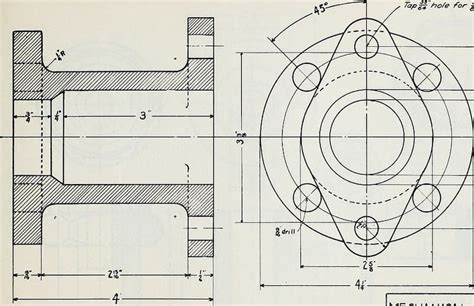 Mechanical Engineering Technical Drawing Symbols