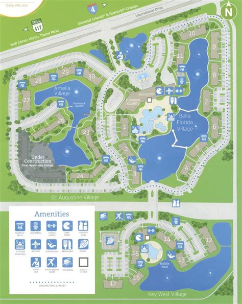 Vistana Villages Property Map | WDWMAGIC - Unofficial Walt Disney World ...