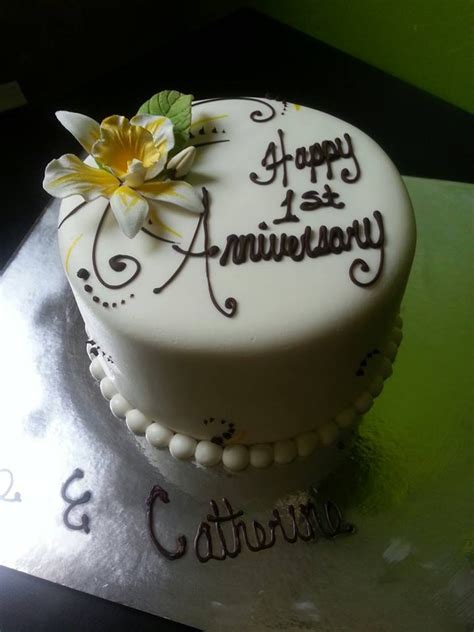 1st Anniversary Cake