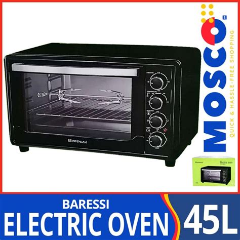 Baressi Electric Oven 45L Portable and Easy to use | Lazada PH