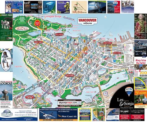 Vancouver Map | Vancouver Cruise Port Guide - CruisePortWiki.com ...