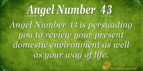 Angel Number 43 Meaning - A Sign Of Love And Peace - SunSigns.Org